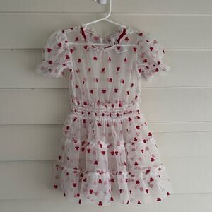 Disney Dress Minnie Mouse Disneyland Disneyworld  Girls 4T Girly Princess Ruffle